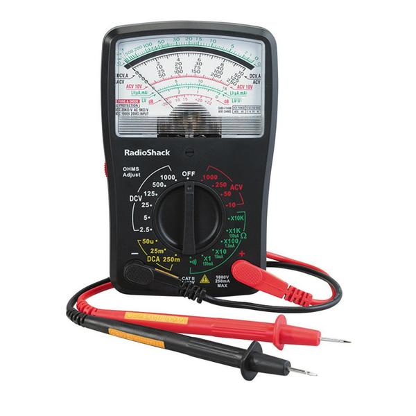 how to use micronta multimeter